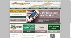 Desktop Screenshot of napavalley.edu